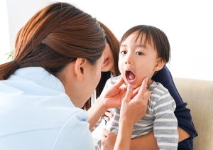 お子様に負担の少ない診療